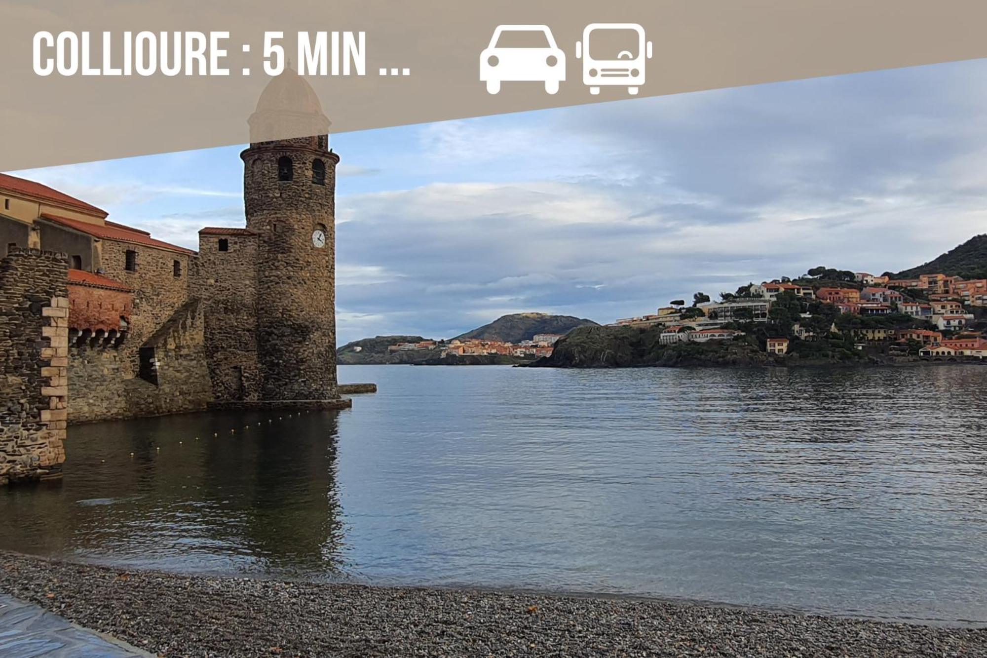 L'Escapade, Port A 200M, Climatisation Et Balcon Leilighet Port Vendres Eksteriør bilde