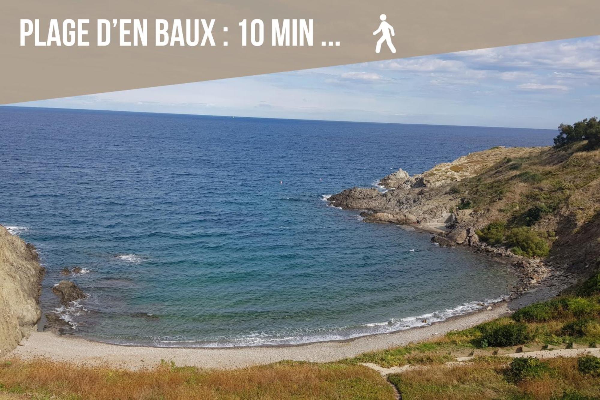 L'Escapade, Port A 200M, Climatisation Et Balcon Leilighet Port Vendres Eksteriør bilde